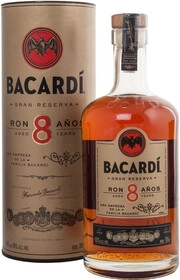 РомBacardi Anos 8year  700 мл