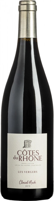 Вино Clusel-Roch  Cotes du Rhone  Les Vergers  AOC   2019 750 мл  14%