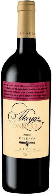 Вино Bodegas Olarra Mayor de Ondarre Reserva Бодегас Оларра Майор де Ондарре Резерва Риоха 2010 750 мл