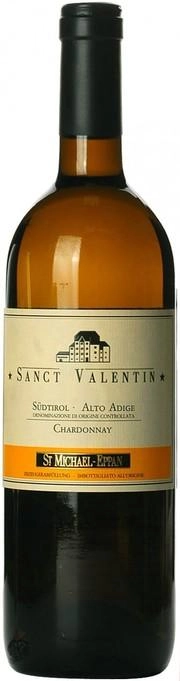 Вино San Michele Appiano  Chardonnay Сан  Микеле  Аппиано Шардоне Сан Валентин 2018 750 мл