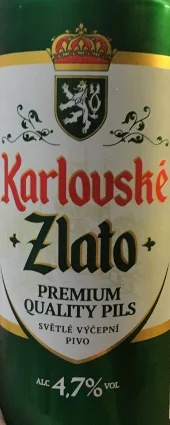 Пиво Karlovské Zlato  Карловсе Злато 500 мл