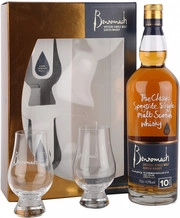 Виски Benromach 10 Years Old gift box with 2 glasses 700 мл