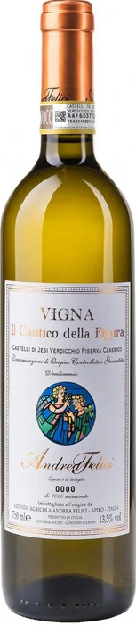 Вино Andrea Felici Vigna Il Cantico della Figura  Verdicchio dei Castelli di Jesi Riserva Classico DOCG Андреа Феличи Винья Иль Кантико делла Фигура 2016 750 мл