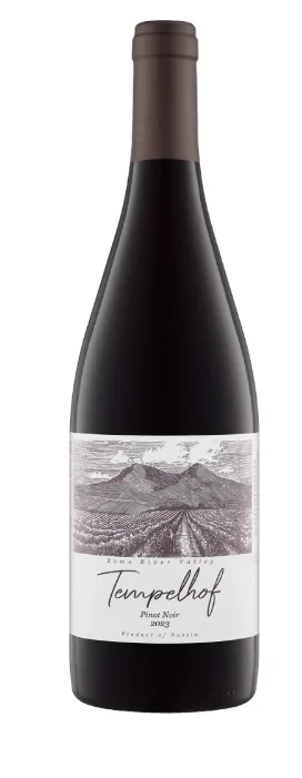 Вино Темпельхоф Пино Нуар 2023 1500 мл  13 %
