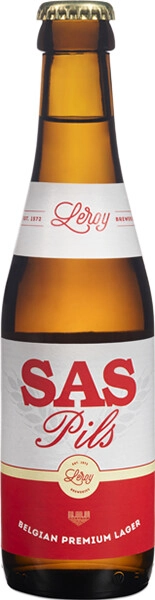 Пиво Leroy Breweries Het Sas SAS Pils Леруа Бревериз Хет Сас САС Пилз 250 мл