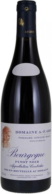 Вино Domaine A.-F. Gros Bourgogne Pinot Noir AOC Домен А.-Ф. Гро Бургонь Пино Нуар 2013 750 мл