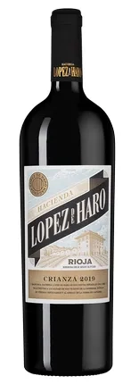 Вино Hacienda Lopez de Haro  Crianza    2019  1500 мл  13,5%