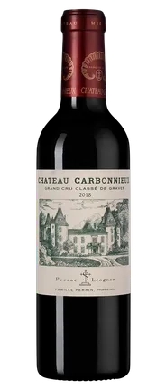Вино Chateau Carbonnieux Rouge Pessac-Leognan AOC Grand Cru Classe de Graves  2018 375 мл  14,5%