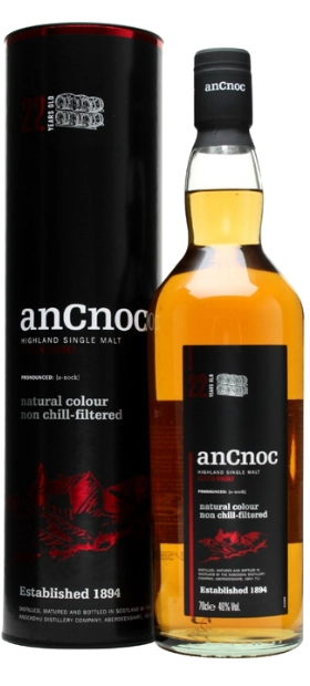 Виски An Cnoc 22 Years Old  700 мл