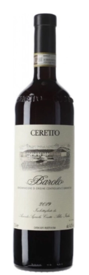 Вино Ceretto Barolo дер/кор на 3 бут 2019 1500 мл