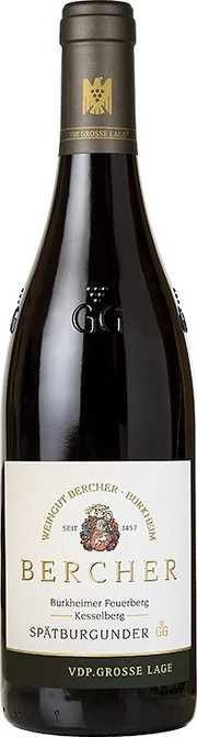 Вино  Weingut Bercher   Burkheim Feuerberg Kesselberg Spätburgunder  2015  750 мл