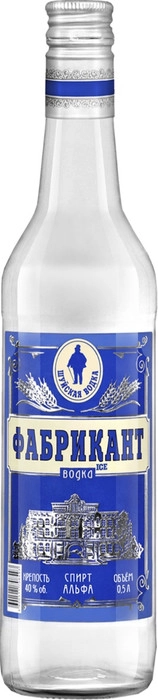 Водка  Фабрикант  Айс  500 мл