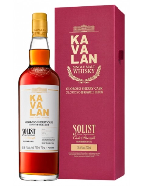 Виски Kavalan Solist Oloroso Sherry Cask Single Cask Strength  700 мл