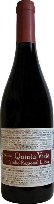 Вино Quinta do Conde Quinta Vista Tinto Кинта Виста Красное 2016  750 мл
