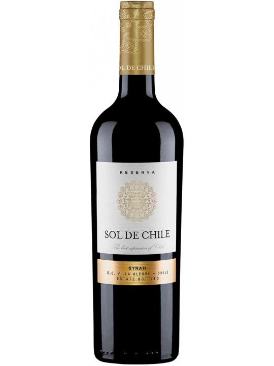 Вино Sol de Chile Syrah Reserva  2019  750 мл