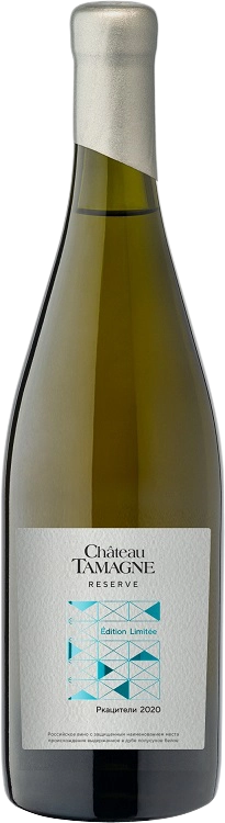 Вино Шато Тамань Ркацители Резерв  750 мл