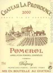 Вино Chateau La Providence  2011 750 мл