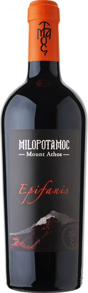 Вино Milopotamoc Epifanis Mount Athos IGT  Милопотамос Эпифанис регион Святой горы Афон 2015 750 мл
