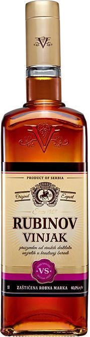 Бренди Rubin "Rubinov" Vinjak VS   1 л