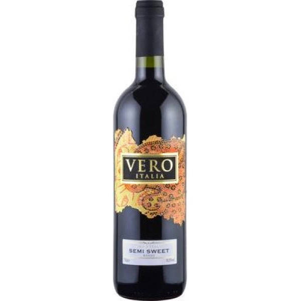 Вино  Casa Vinicola Morando Vero Italia Rosso Semidulce  Каза Виникола Морандо  Веро Италия Россо  750 мл
