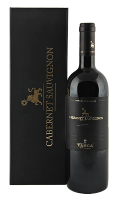 Вино  Conte Tasca d'AlmeritaCabernet Sauvignon Sicilia IGT (gift box) Каберне Совиньон (Контеа ди Склафани) в п/у 2012 0.75