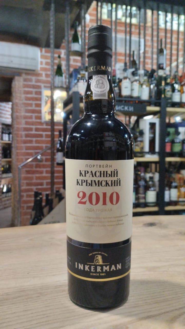 Портвейн Инкерман Портвейн Красный Крымский  750 мл