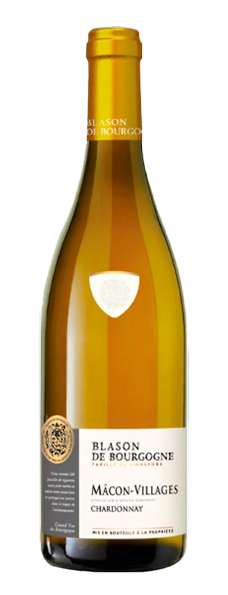 Вино Blason de Bourgogne Macon-Villages Chardonnay АОС, 2022   750 мл 12,5 %