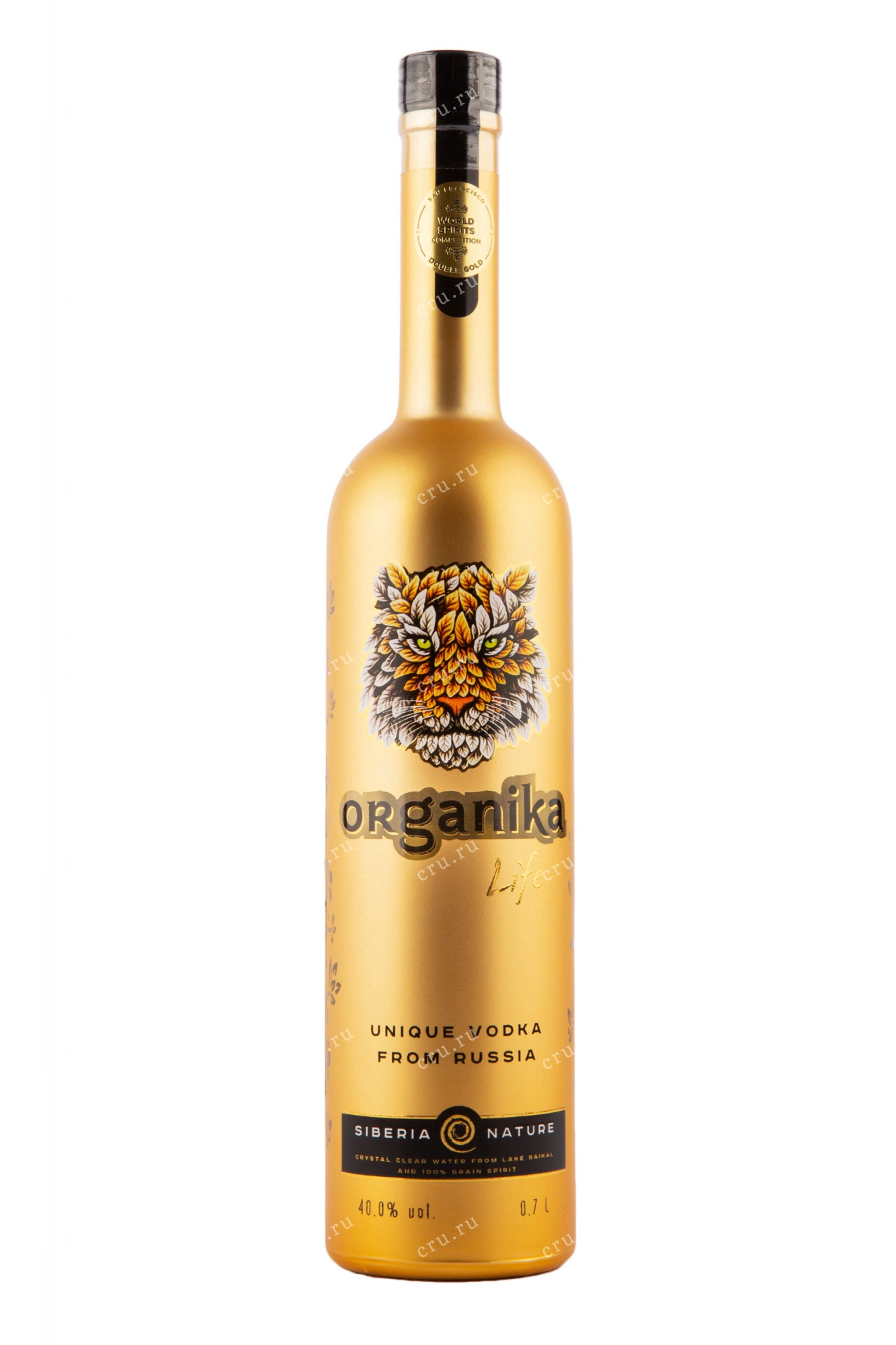 Водка  Органика  Лайф зол. 1000 мл