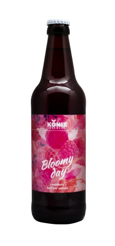 Пиво Konix Bloomy Day Raspberry Коникс Блуми Дэй Малина  стекло  500 мл