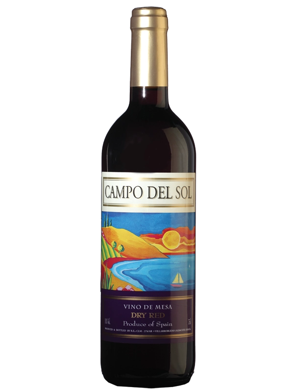 Вино Bodegas Lozano Campo del Sol red semi sweet 750 мл