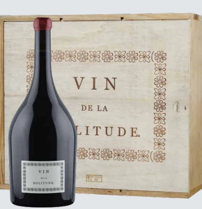 Набор подарочный  Domaine de la Solitude Châteauneuf-du-Pape Vin de la Solitude Домен де ля Солитюд Шатонёф-дю-Пап Вэн де ля Солитюд    2018 750 мл   х 3 шт в деревянном ящике