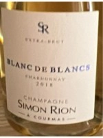 Шампанское  Simon Rion  Larmes de Chardonnay Extra Brut  2019 750 мл  12,5%