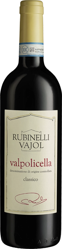 Вино  Rubinelli Vajol   Valpolicella Сlassico   2022 750 мл