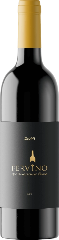 Вино КФХ Зубков  FerVino   Фервино  красное 2019  750 мл