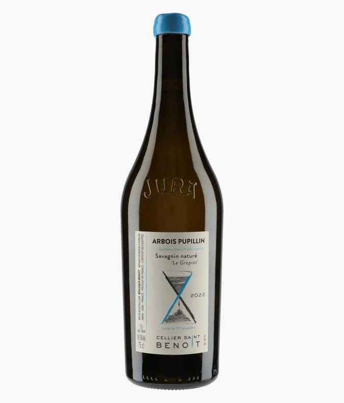 Вино  Cellier Saint Benoit   Savagnin Naturé   Le Grapiot  2022  750 мл  12,5%