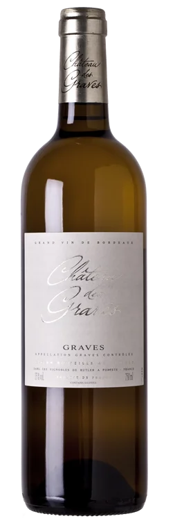 Вино Chateau des Graves Шато де Грав  белое  2016 750 мл