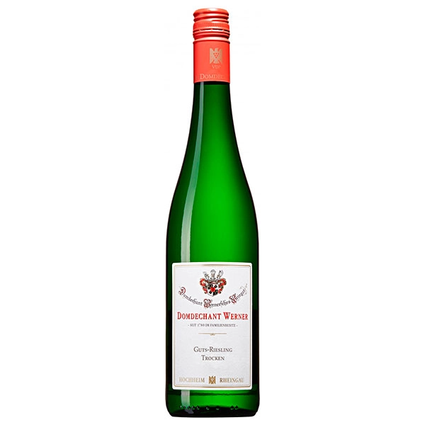 Weingut Domdechant Werner Gutswein Riesling Trocken Rheingau  Вернер Гутсвайн Рислинг Трокен Рейнгау   2019 750 мл