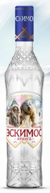 Водка Эскимос Яранга Ледяная глубинная  200 мл  40%