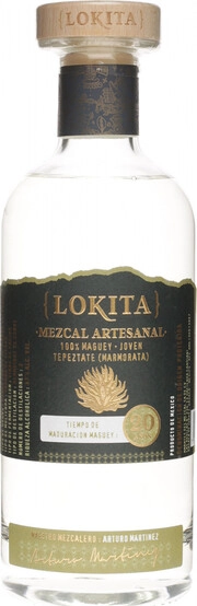 Мескаль  Lokita Mezcal Tepeztate 20 Anos 700 мл