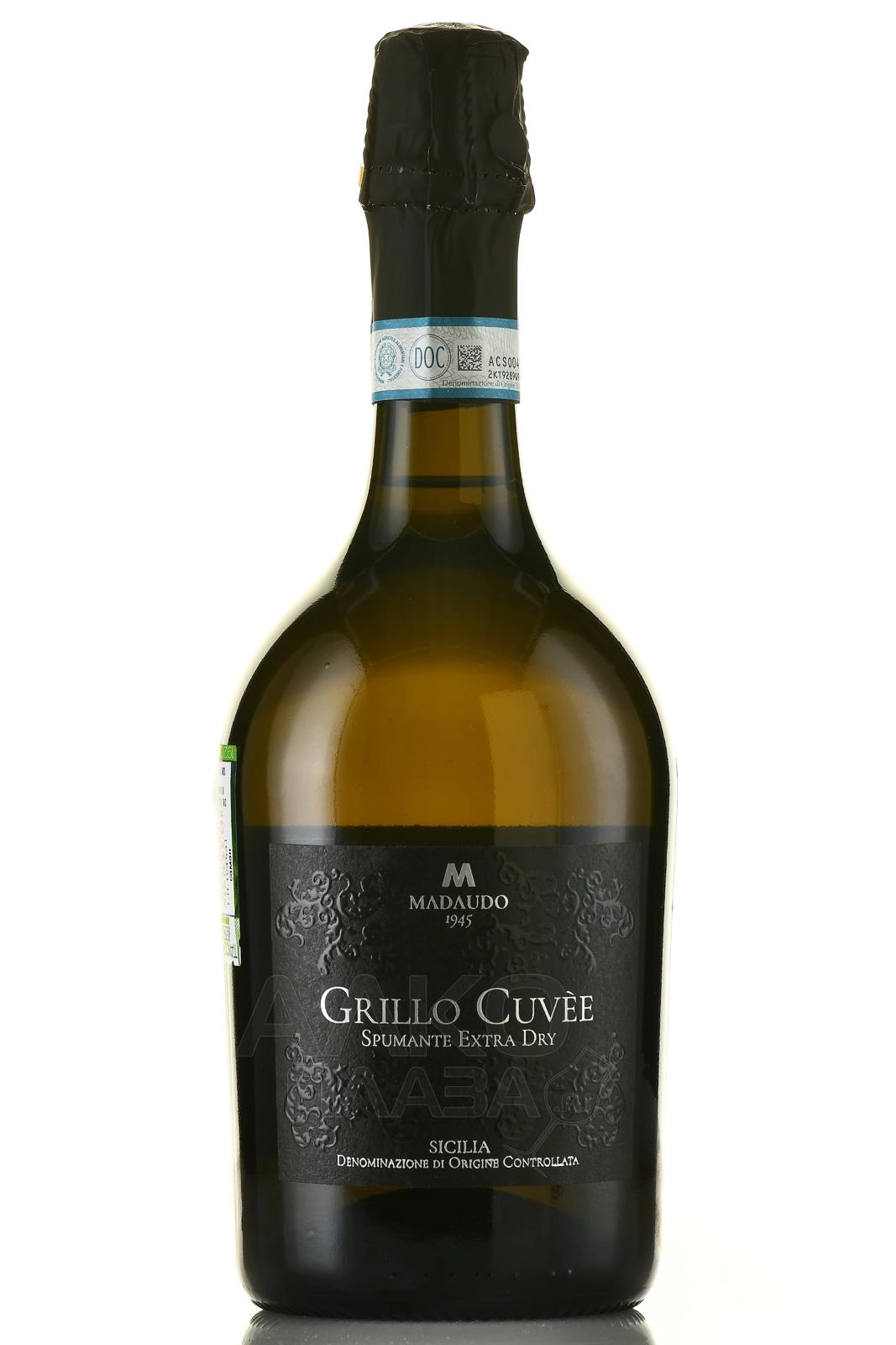 Игристое вино Grillo Cuvee Spumante Extra Dry   2022 750 мл 11,5%