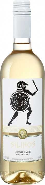 Вино Dionysos S.A. Silinos white dry  750 мл