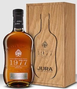 Виски Jura 1977, Джура в деревянной коробке, 700 мл