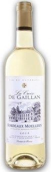 Вино La Croix de Gaillan Blanc Bordeaux АОC  Ла Круа де Гайан Блан    Бордо   полусладкое  2017  750 мл