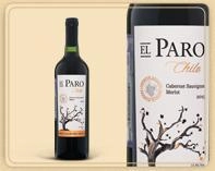 Вино Vina Carta ViejaEl Paro Central Valley DO Cabernet Sauvignon - Merlot Эль Паро Центральная долина DO Каберне Совиньон - Мерло 2020 750 мл