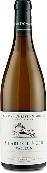 Вино Christian Moreau Pere et Fils  Chablis 1-er Cru  Vaillon  2018  750 мл 12,5%