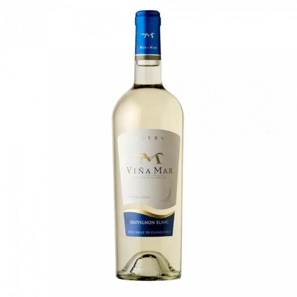 Вино  Vina del Mar de Casablanca Reserva Sauvignon Blanc   Винья Мар де Касабланка  Резерва  Совиньон Блан  2017 750 мл