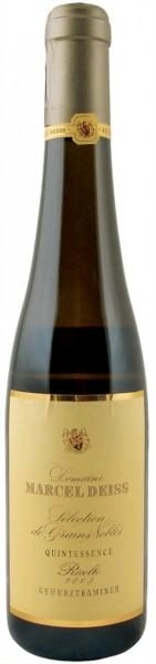 Вино Вино Domaine Marcel Deiss Gewurztraminer Quintessence Selection de Grains Nobles AOC Alsace, Домен Марсель Дайс Гевюрцтраминер Кинтэссенс 2005 375 мл