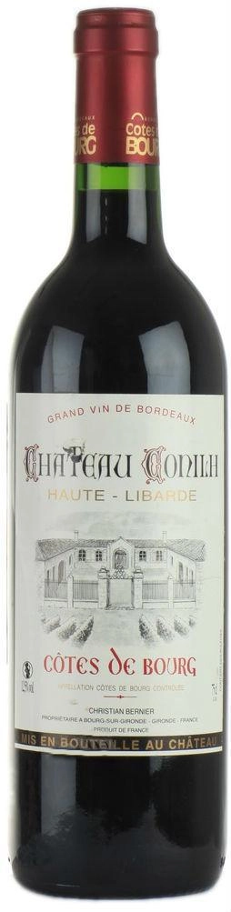 Вино Chateau Conilh Haute-Libarde Cotes de Bourg AOC  Шато Конил От-Либард Кот де Бур  2012 750 мл