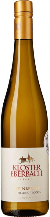 Вино Rheingau Kloster Eberbach Steinberger Riesling Spatlese Goldcapsel PV Versteigerungswein Рейнгау Клостер Эбербах Штайнбергер Рислинг Шпетлезе Голдкапсель PV аукцион 2018 750 мл