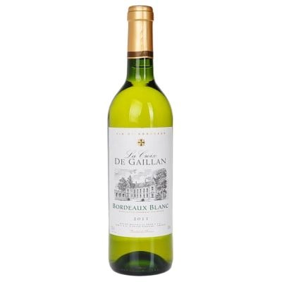 Вино La Croix de Gaillan Blanc Sec, Bordeaux АОC Ла Круа де Гайан Блан Сек, Бордо   2017  750 мл